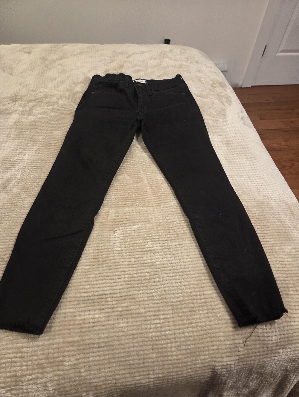 Madewell Womens Skinny 9"High Rise Crop Jeans Size 28